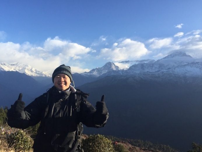 mountain trekking